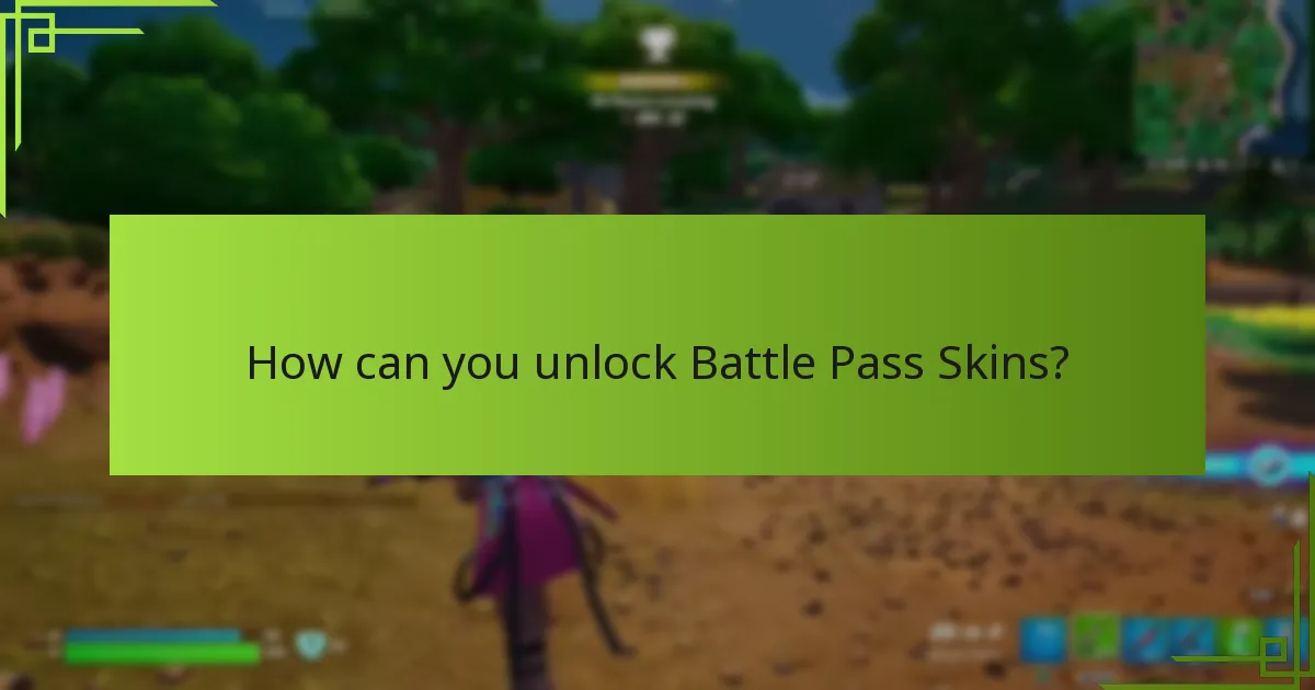 What customisation options are available for Battle Pass Skins?